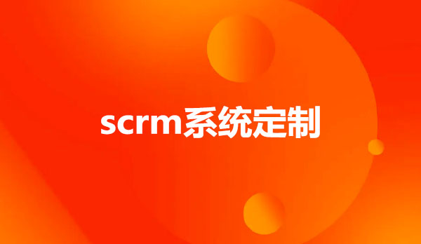 scrm系统，scrm系统定制